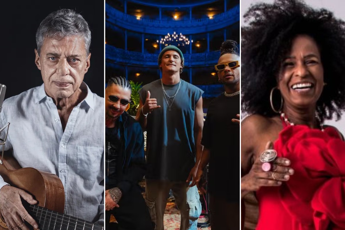Oriente, Izzy Gordon, homenagem a Chico Buarque, cover do Fábio Jr. e banda sinfônica; g1 reúne atrações para o fim de semana | O que fazer em Santos