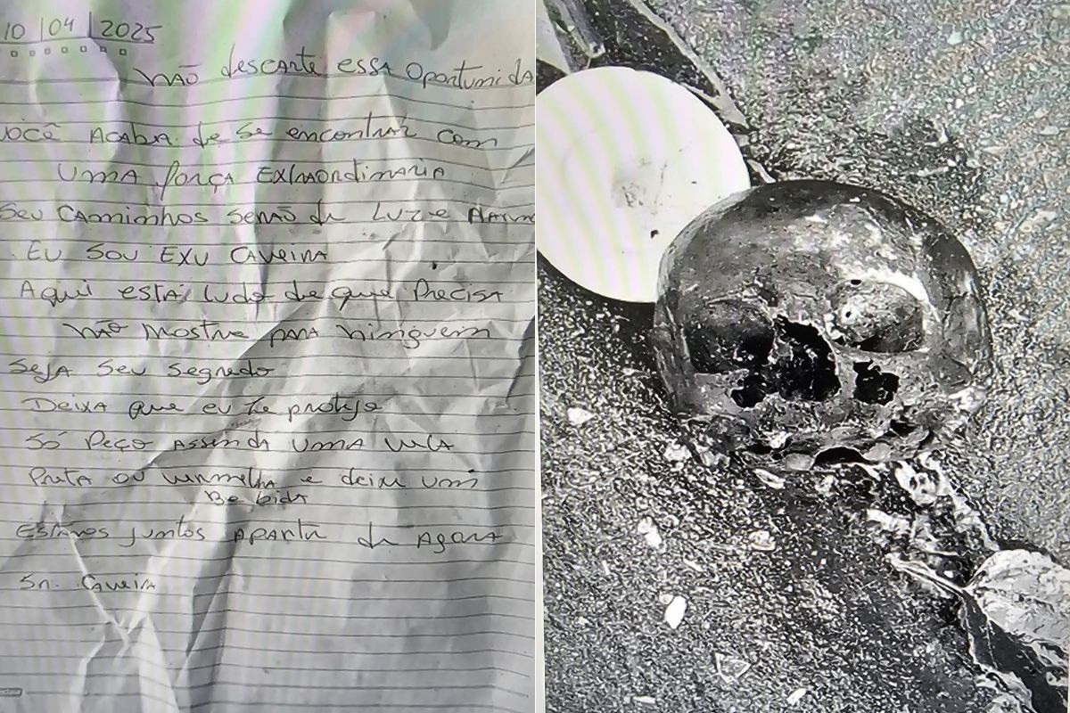 Série de análises deve revelar a identidade de crânio encontrado ao lado de carta em rodovia; entenda cada uma delas