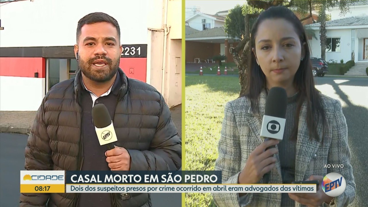 Advogados de casal achado morto em chácara de São Pedro são presos suspeitos de serem mandantes do crime | Piracicaba e Região
