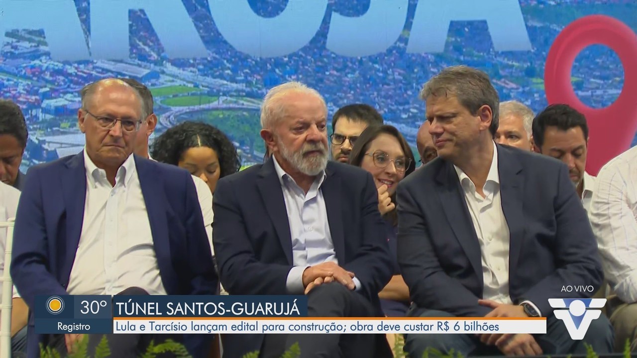 Governo de SP republica edital do Túnel Santos-Guarujá e prevê aumento de R$ 840 milhões no valor da obra