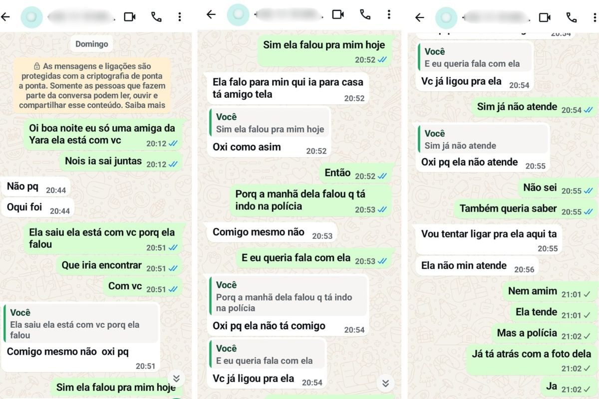 Tia de menina desaparecida finge ser amiga e conversa com homem de jogo online; polícia investiga | Santos e Região