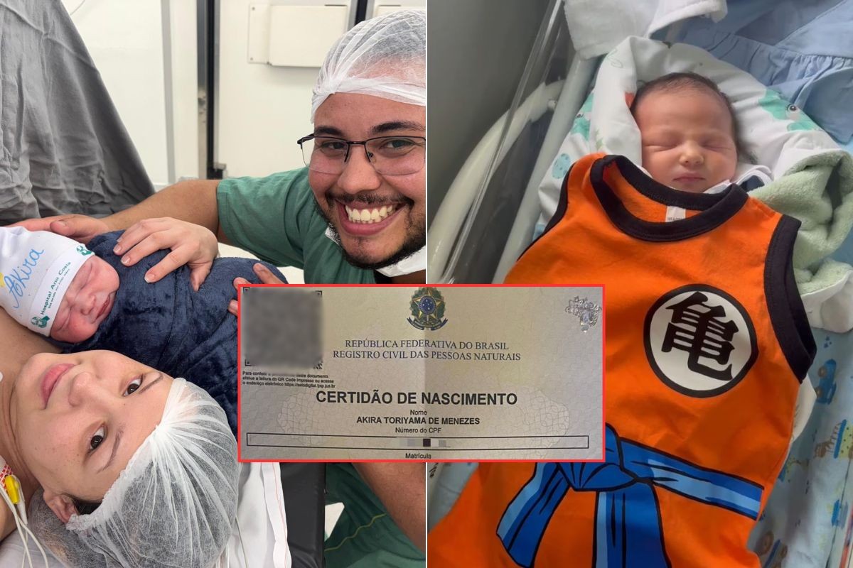 Casal de fãs de Dragon Ball registra o filho com nome do criador do anime em SP