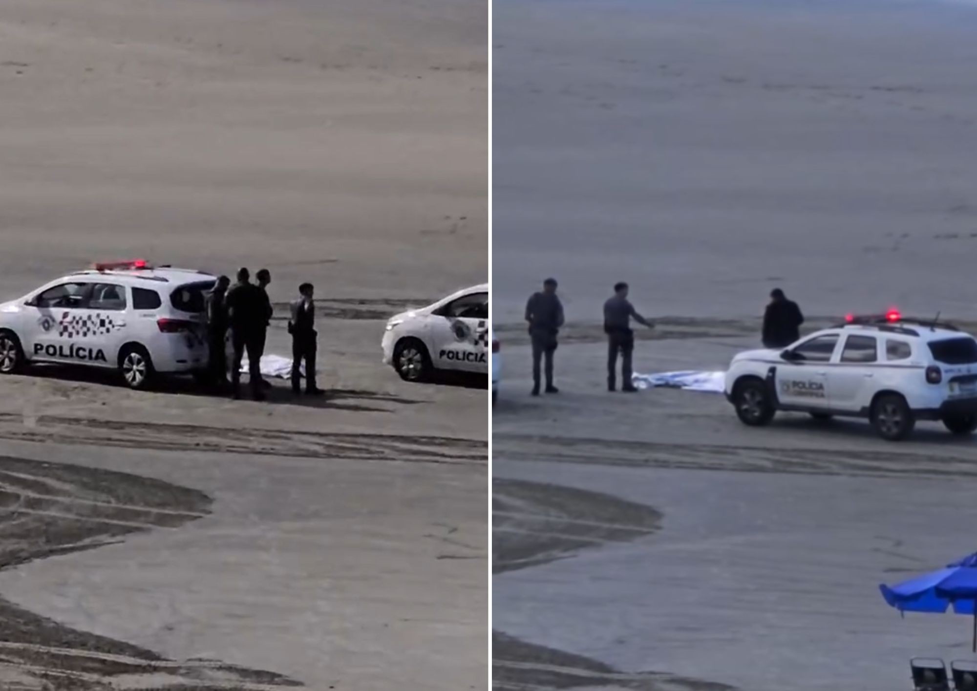 Homem é encontrado morto e sem roupas íntimas em praia de São Vicente