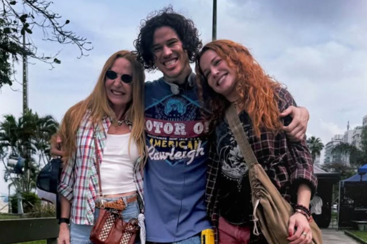 José Loreto vira Chorão durante gravações de filme em Santos