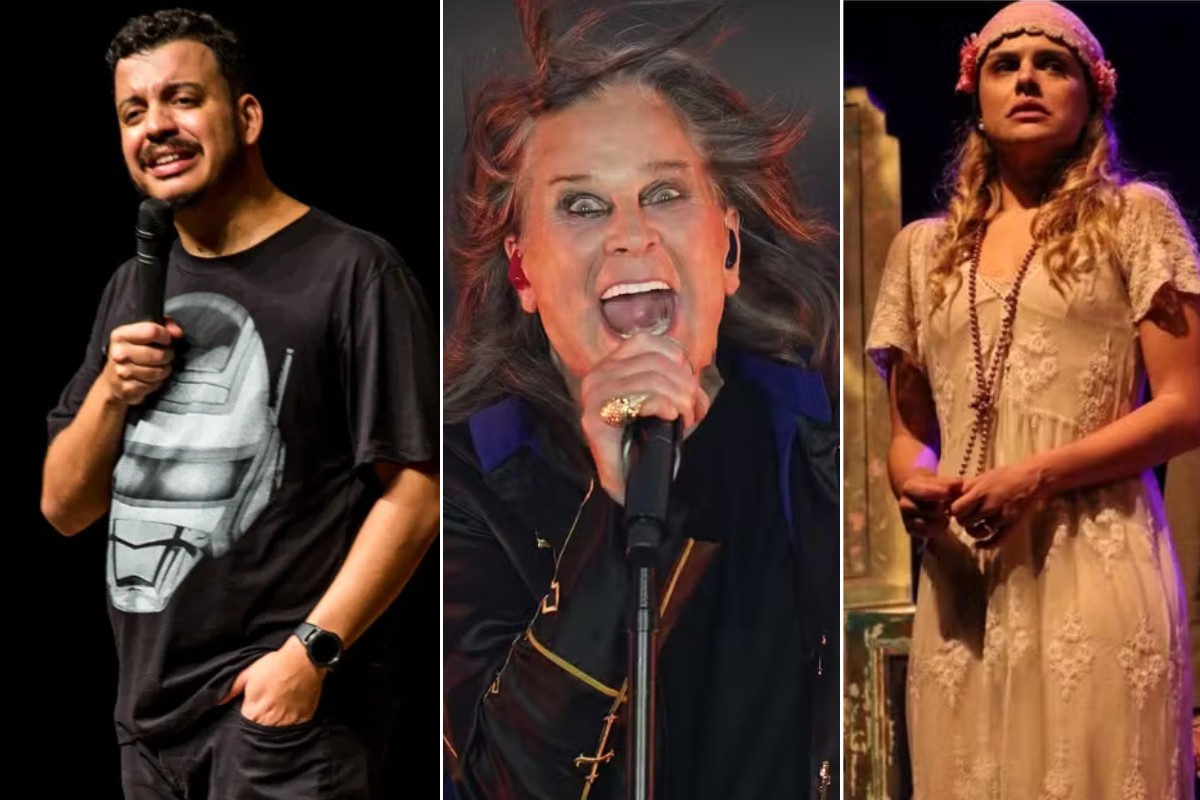 Rodrigo Marques, O Cravo e a Rosa, Tributo ao Ozzy Osbourne e circo; g1 reúne atrações para o fim de semana | O que fazer em Santos