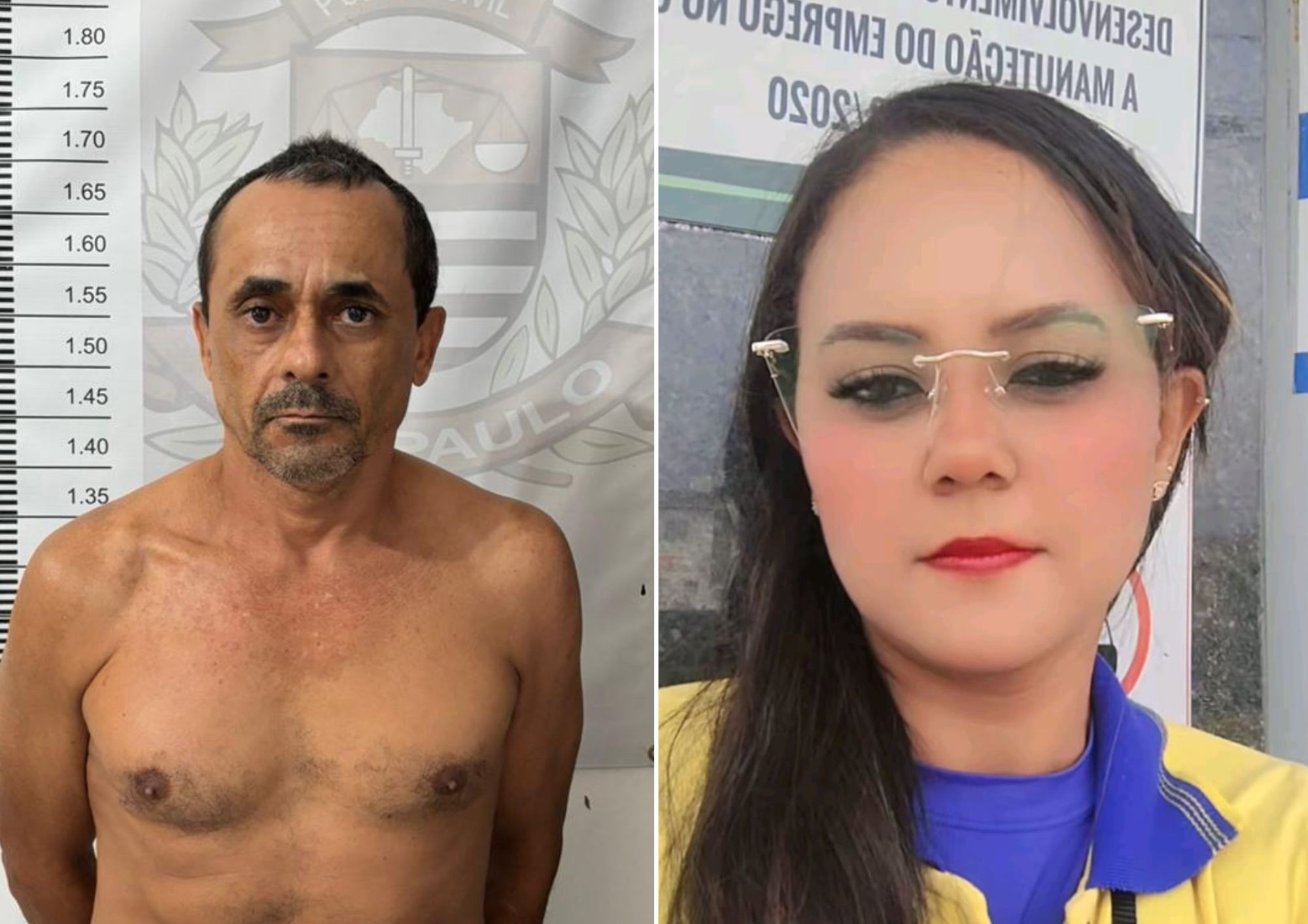 Acusado de estrangular e matar a ex-companheira em Pernambuco é preso no litoral de SP; VÍDEO