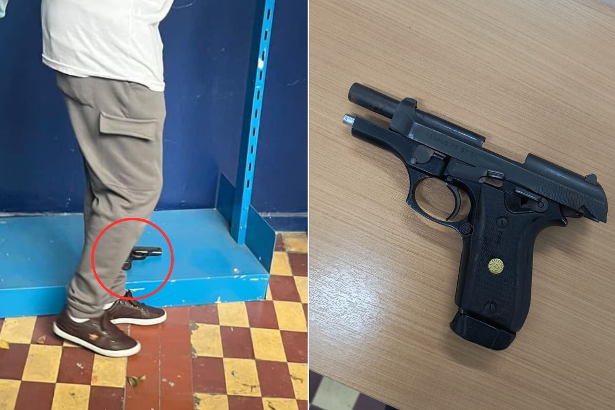 Aluno ameaça colega com arma carregada após briga em intervalo dentro de escola estadual; VEJA