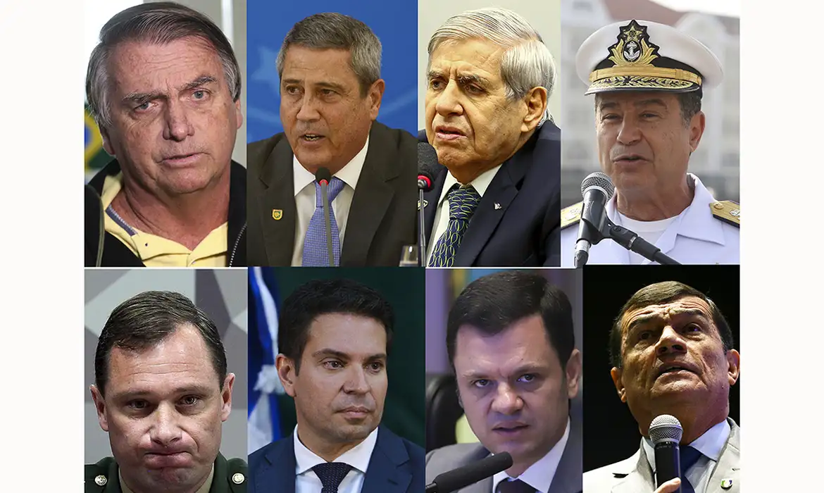 STF define penas para Bolsonaro e aliados em julgamento da trama golpista