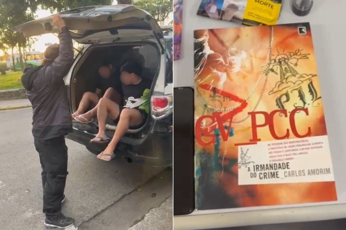 Justiça solta irmãos presos com livro sobre PCC e Comando Vermelho no litoral de SP