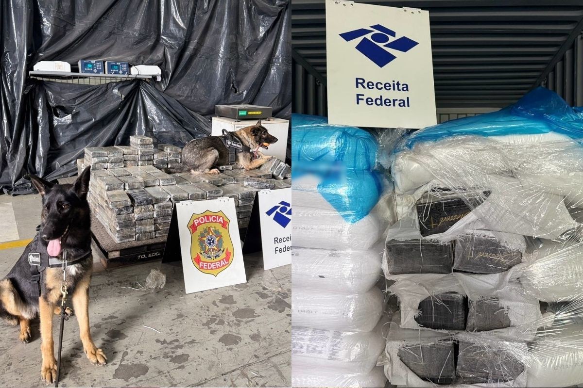 Receita Federal apreende mais de 400 kg de cocaína no Porto de Santos