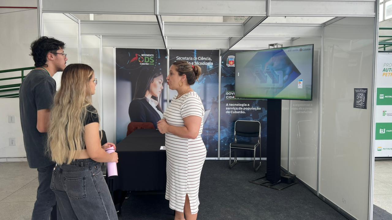Prefeitura de Cubatão participa da Semana Nacional de Ciência e Tecnologia no IFSP com foco em inovação e cultura oceânica