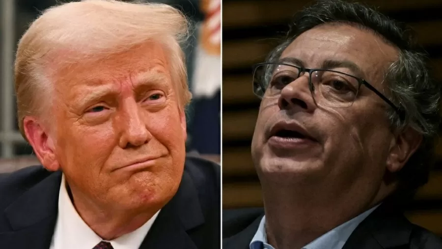 Trump ameaça Petro com acusação de cooperação com tráfico
