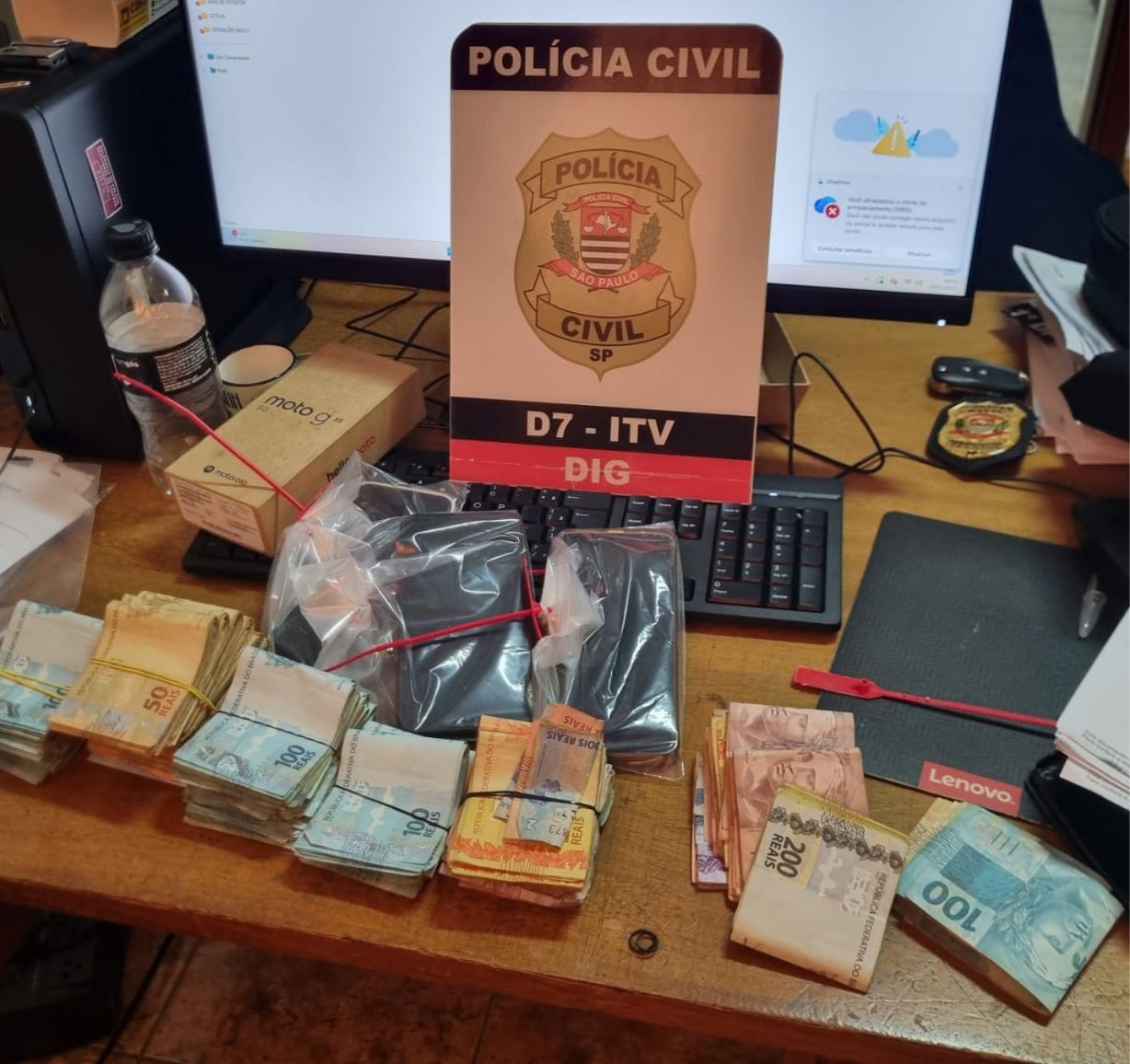 Quadrilha suspeita de série de roubos a propriedades rurais é presa pela polícia no interior de SP