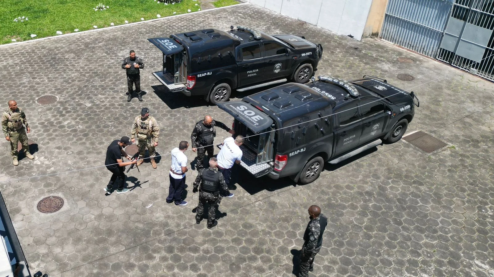 Sete líderes do CV no Rio são transferidos para presídios federais