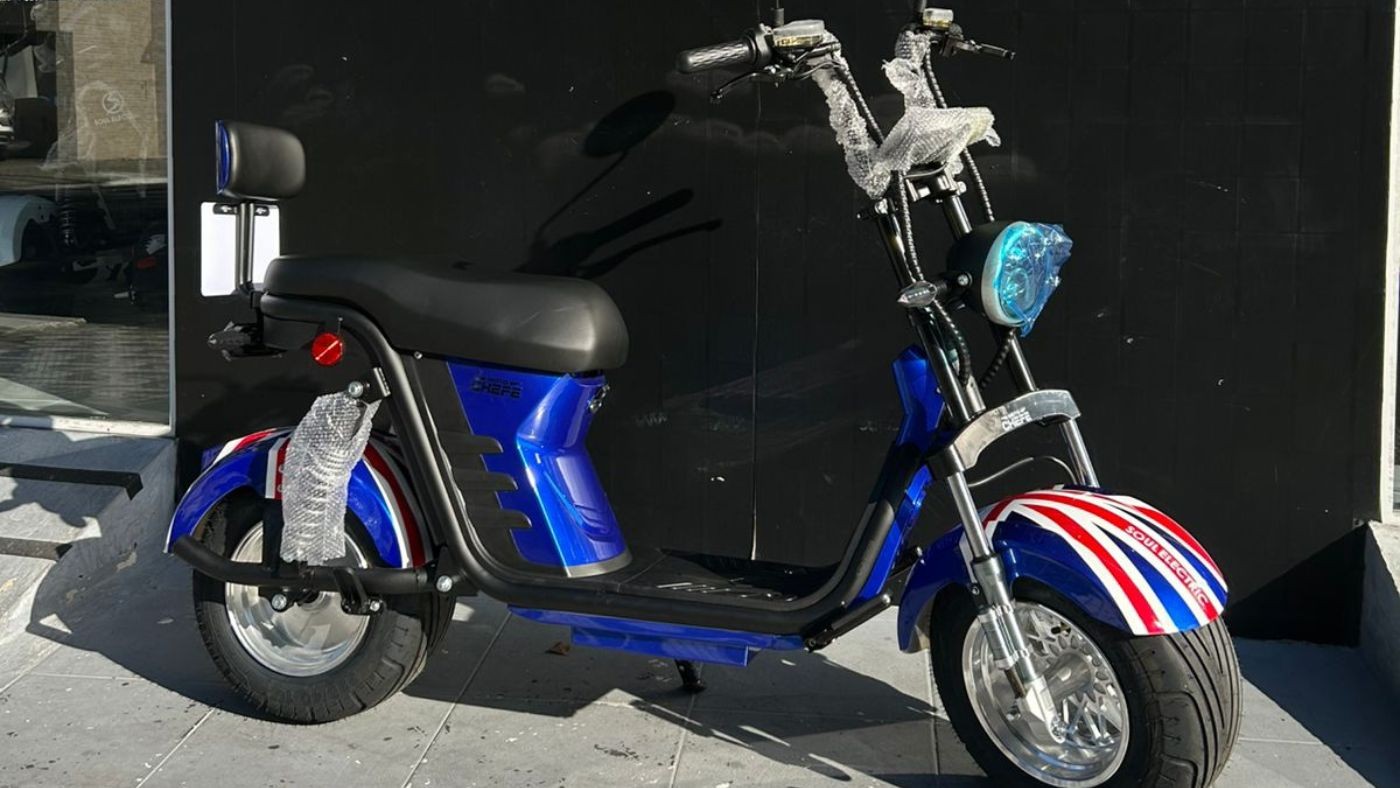 scooter elétrica premium com 60km de autonomia por R$ 10.990