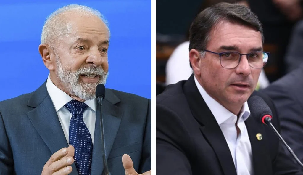 Datafolha: Lula bate Flávio Bolsonaro por 15 pontos no 2º turno