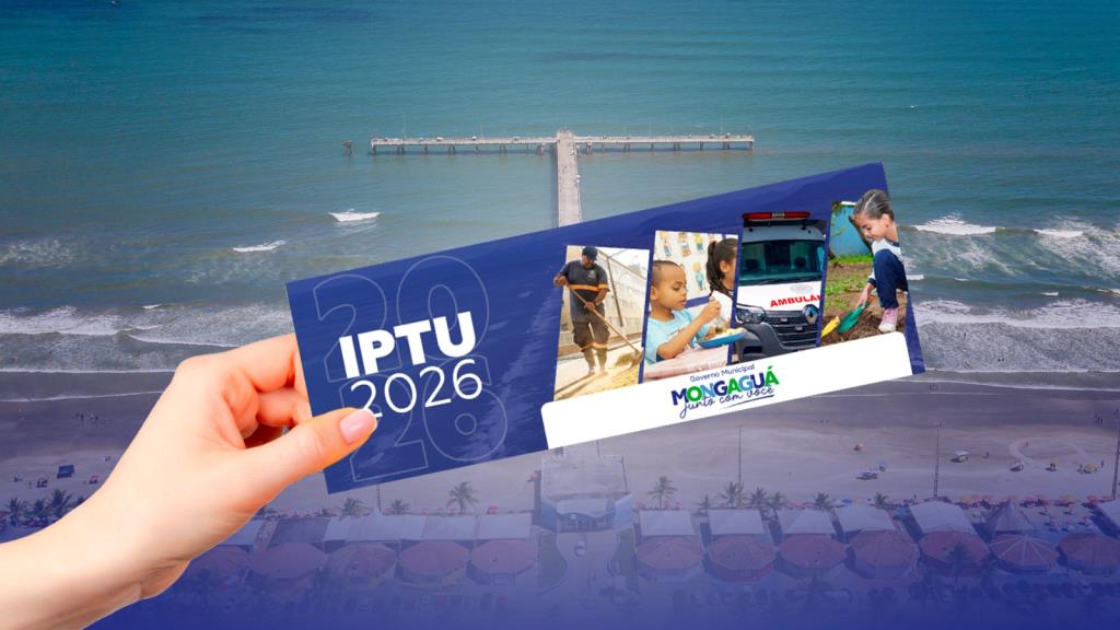 Contribuinte já pode consultar boleto do IPTU 2026 no site da Prefeitura