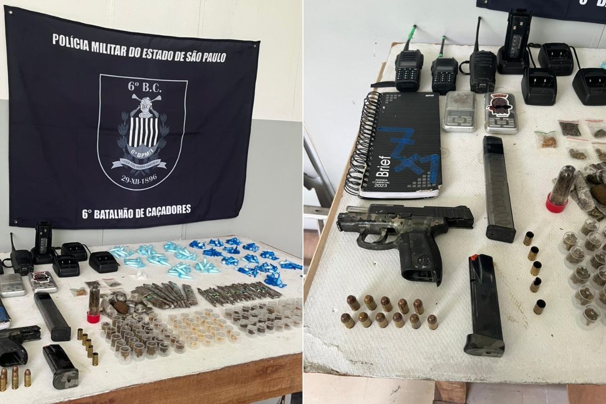 Homem é baleado durante confronto com PMs no Caminho São José, em Santos