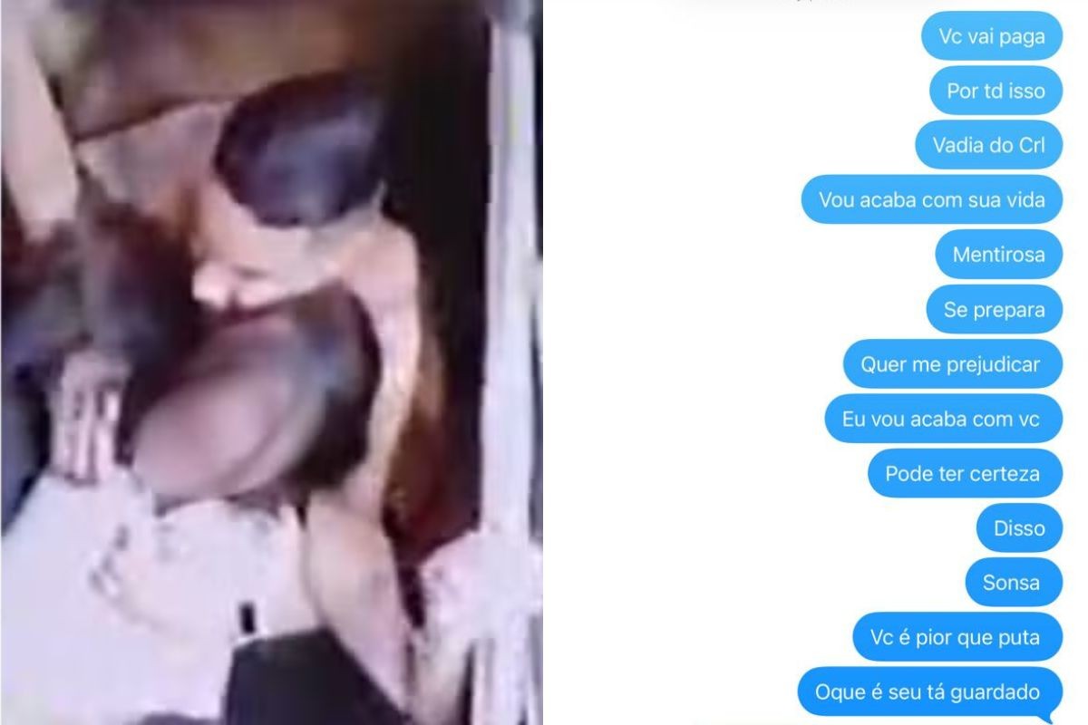 Agressão em elevador: prints mostram ameaças feitas após o crime