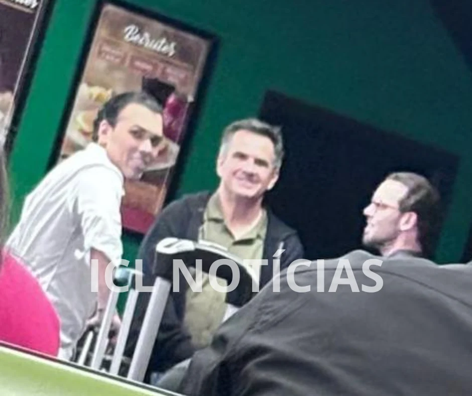 Ciro Nogueira é flagrado em aeroporto com investigados na Carbono Oculto 86; veja foto