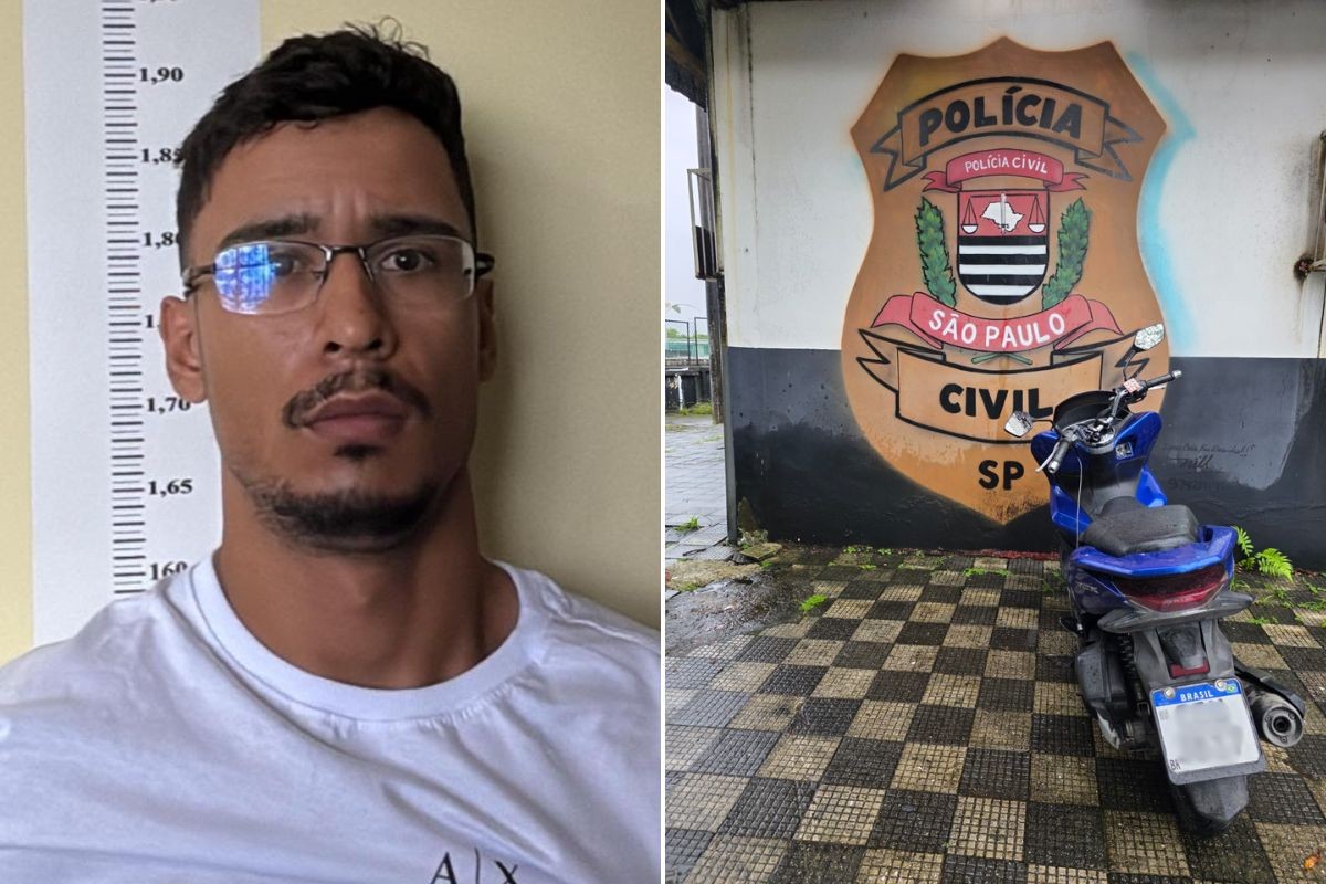 Motociclista de app é preso após socar e roubar passageiro em SP