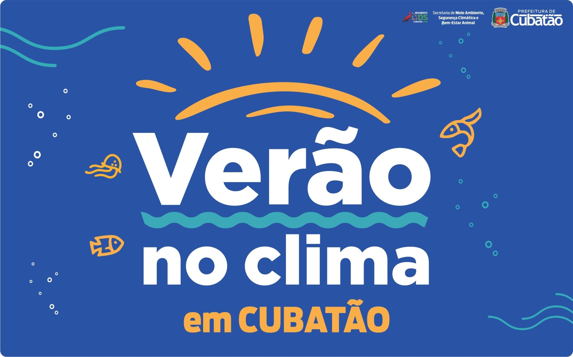 Cubatão participa do Programa ‘Verão no Clima’ na próxima quarta (25)
