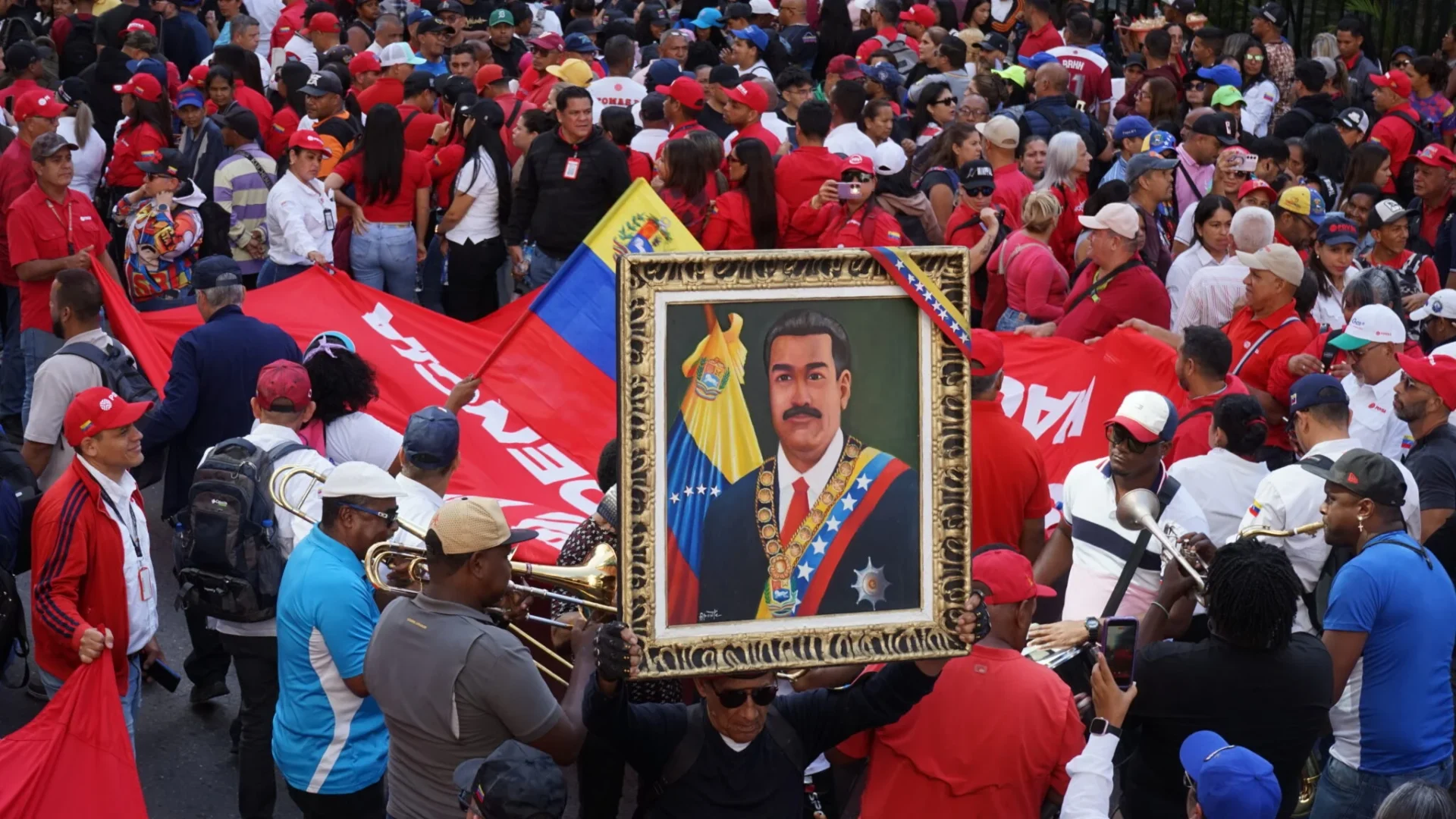 Venezuelanos marcham por libertação de Maduro e Cilia: ‘Temos esperança’