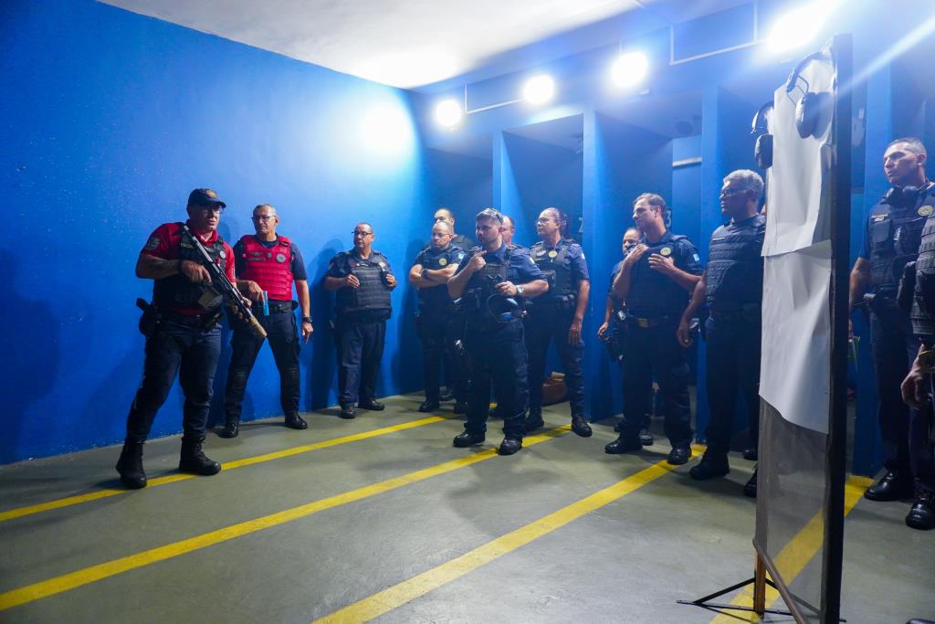 Guarda Civil Municipal de Mongaguá atualiza habilidades de tiro funcional