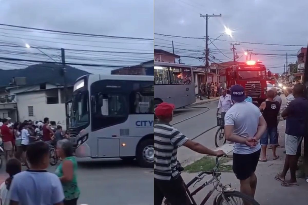 Idosa morre após desembarcar de ônibus e ser atingida por roda