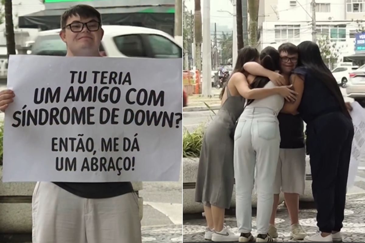 Jovem emociona milhões com pergunta sobre Síndrome de Down