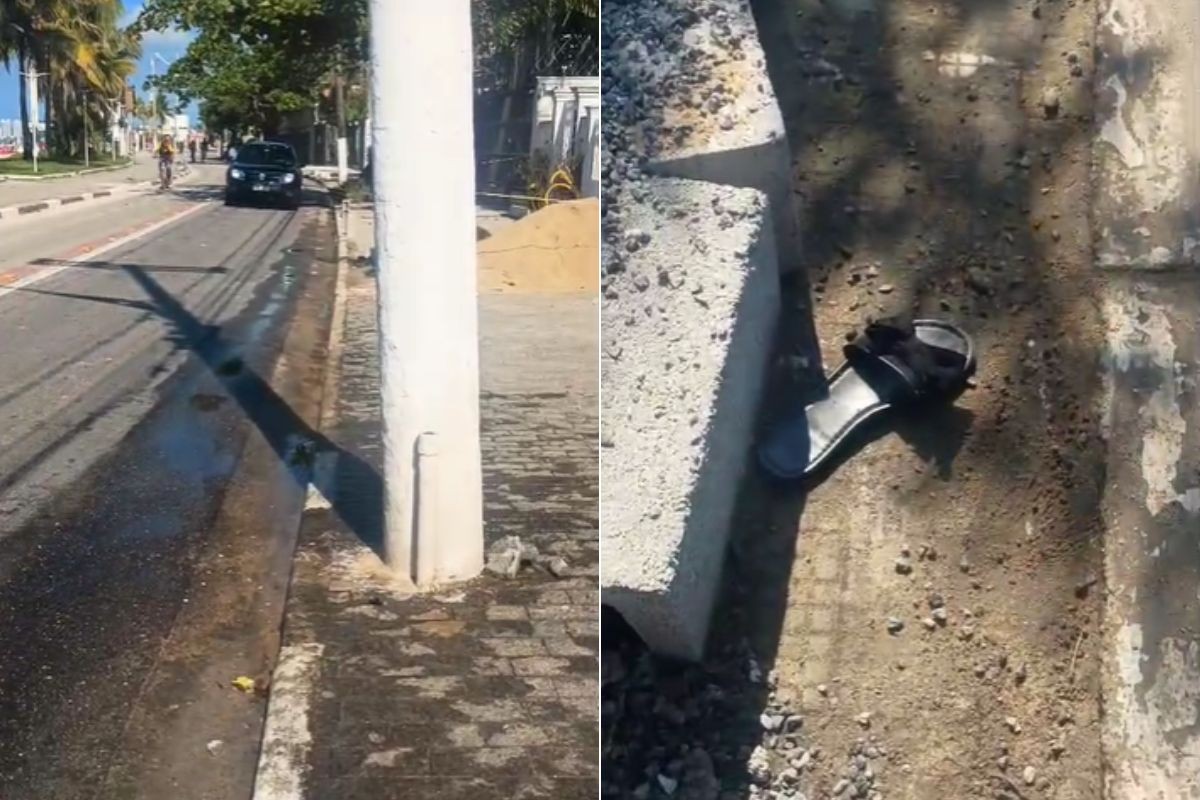 Jovem morre após perder controle de moto e bater contra poste no litoral de SP