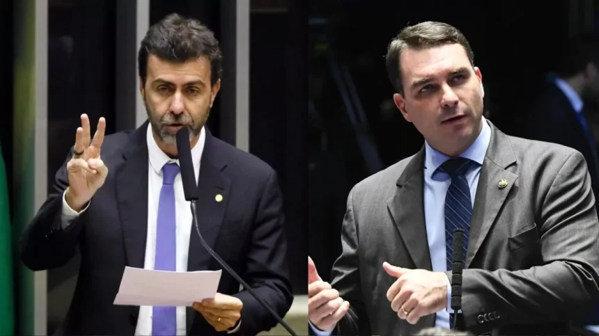 Justiça do RJ intima Freixo a pagar R$ 51 mil em indenização a Flávio Bolsonaro