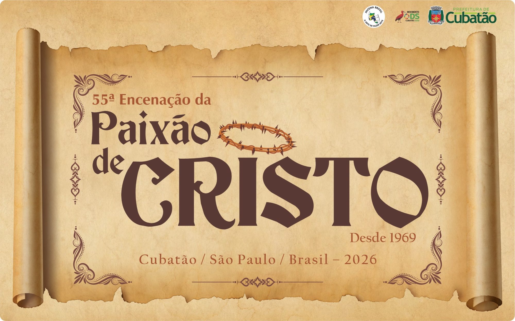A Paixão de Cristo de Cubatão chega à sua 55ª edição em 2026