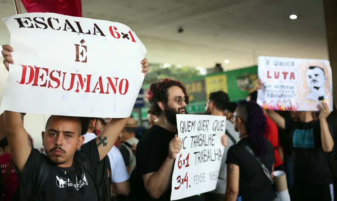 luta por dignidade e pelo fim da escala 6×1