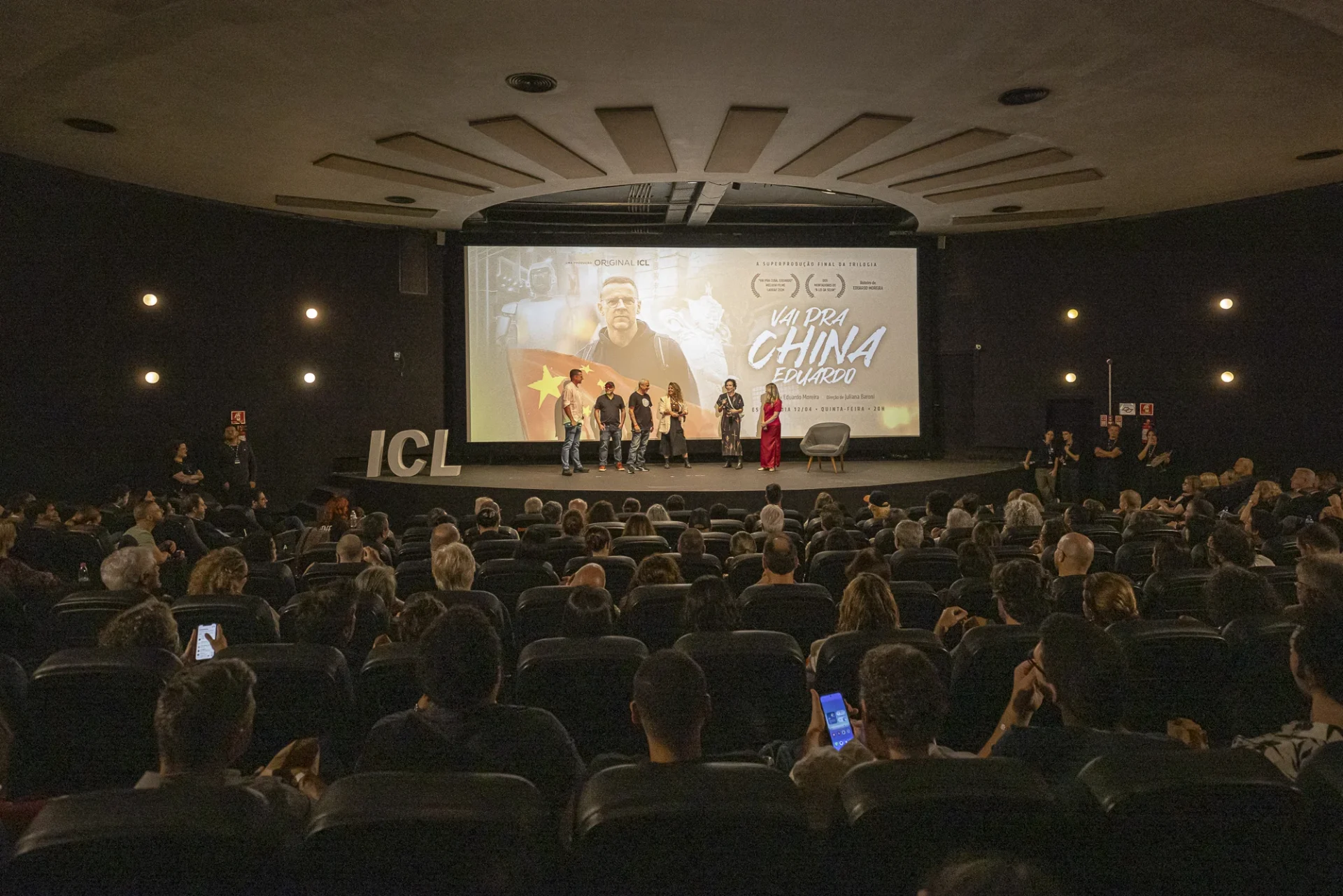 pré-estreia do documentário lota cinema em São Paulo