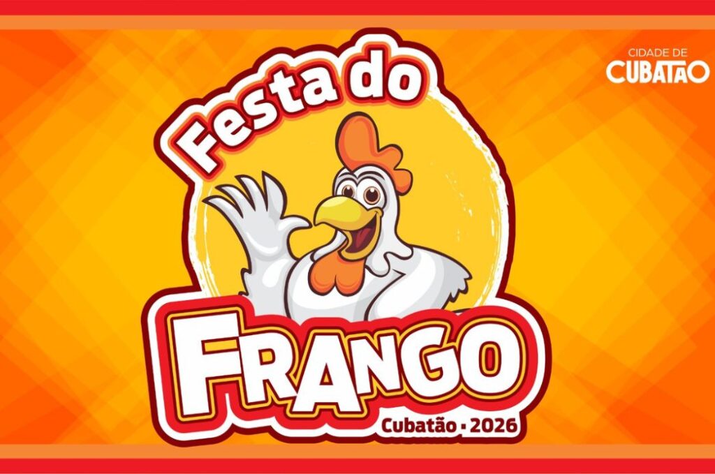 Neste sábado (30), acontece a ‘Festa do Frango’ em Cubatão