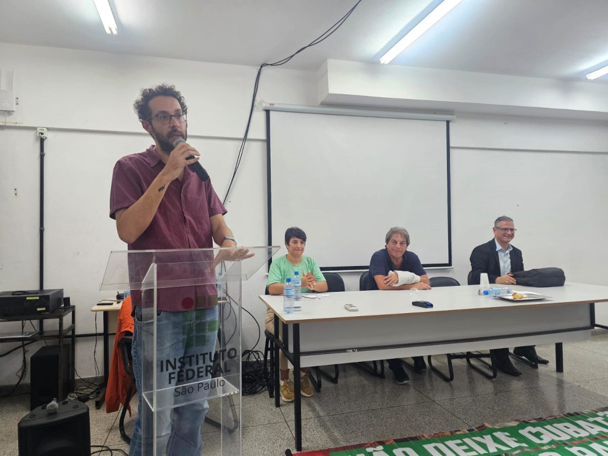 Debate sobre o Pátio de Caminhões na Ilha do Tatu reúne comunidade no IFSP Cubatão e fortalece discussão sobre desenvolvimento sustentável