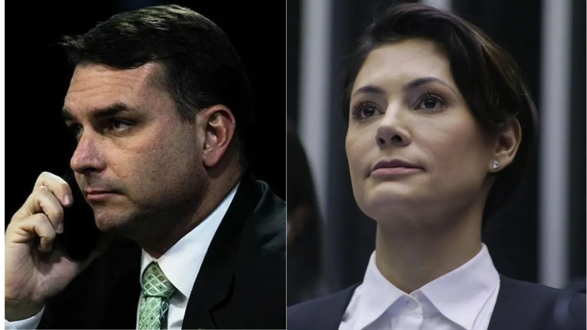 Após ironizar vídeo de Michelle, Flávio Bolsonaro volta atrás e pede desculpas