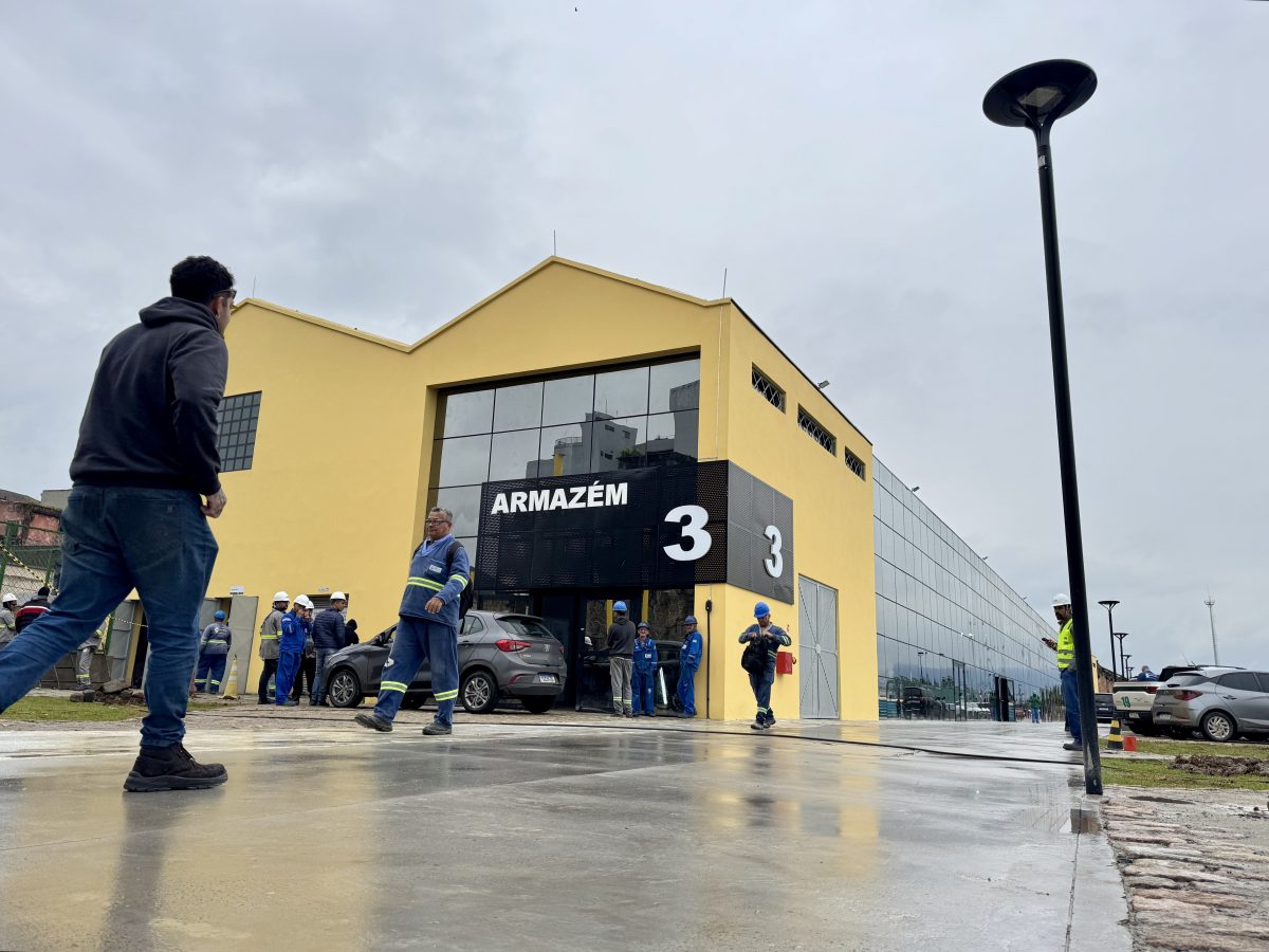 Armazém 3 do Parque Valongo é revitalizado para receber shows e eventos