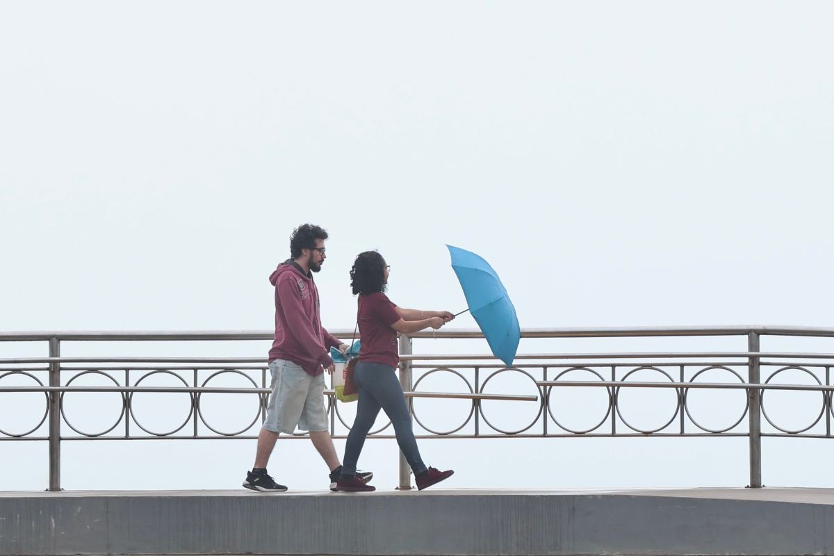 Baixada Santista tem previsão de chuva com chegada de frente fria