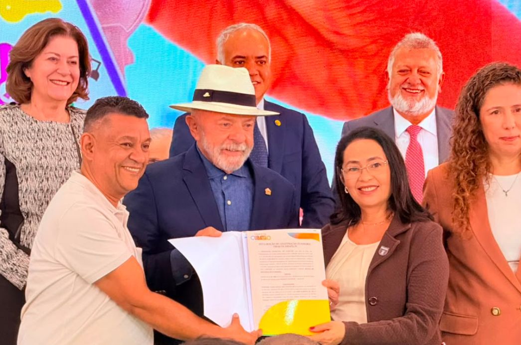 Cubatão participa de cerimônia em Brasília para entrega de escrituras do programa Imóvel da Gente