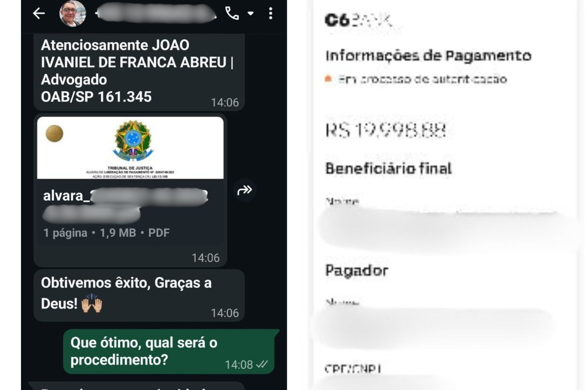 Criminosos usam foto de advogado para aplicar golpe e causar prejuízo de R$ 47 mil em SP
