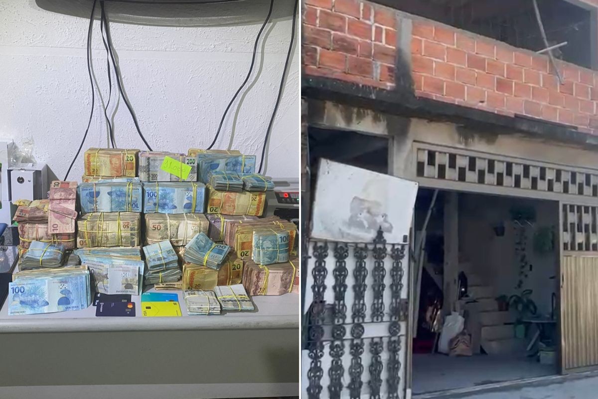 Homens são investigados após PM apreender R$ 500 mil em casa
