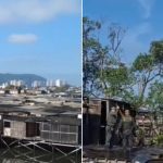Polícia Ambiental demole construção irregular em área de manguezal