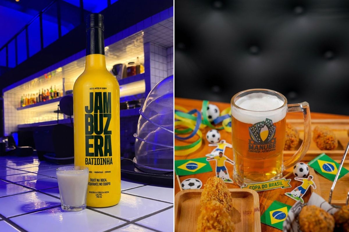 Shots por gol e cerveja grátis: bares apostam em promoções durante os jogos do Brasil na Copa