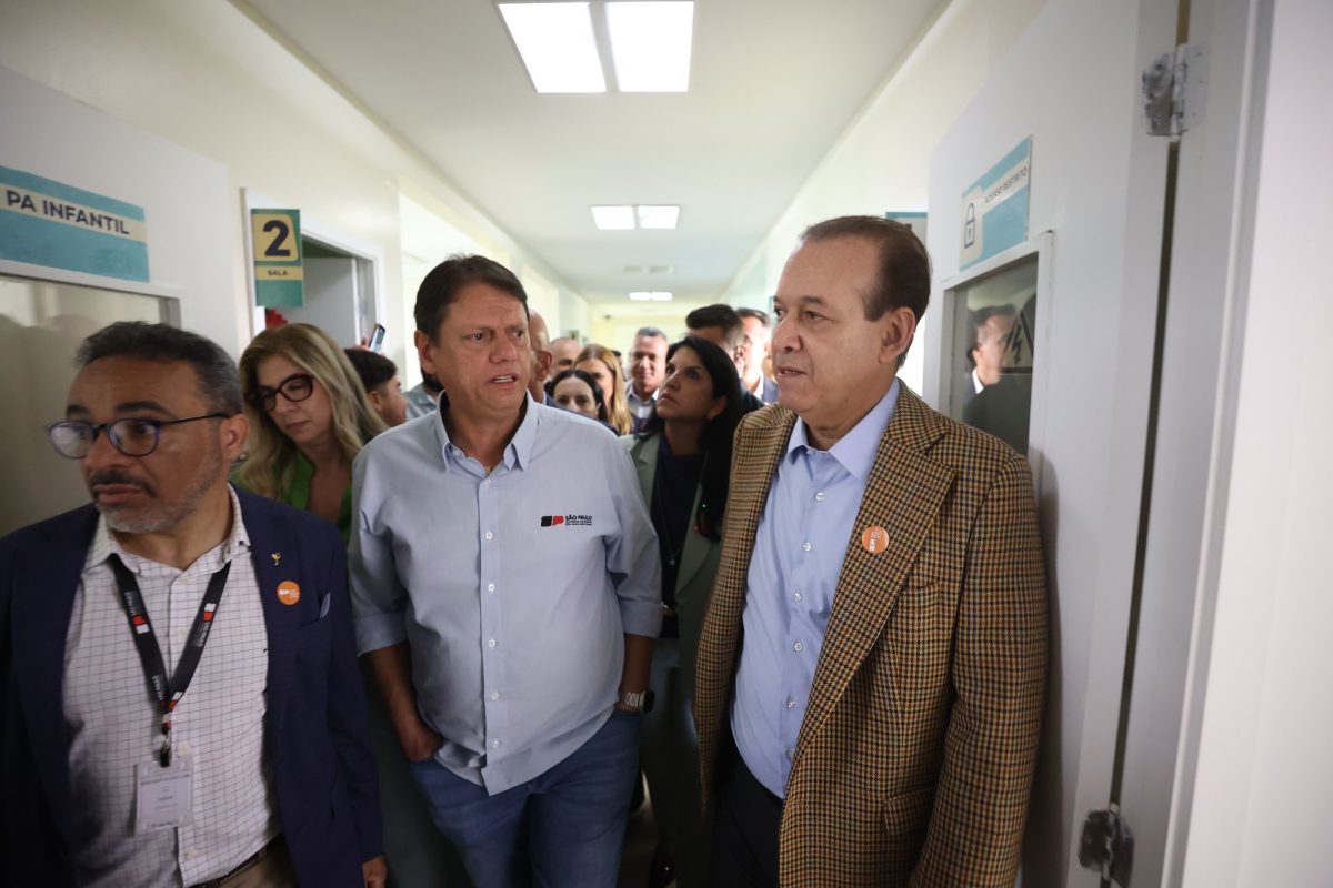 Tarcísio anunciou R$ 33 milhões para custeio do Hospital de Guarujá