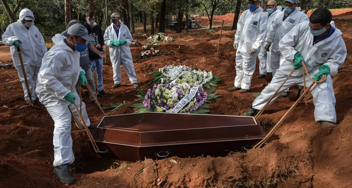 Brasil pode ter tido 2 milhões de mortos pela covid-19