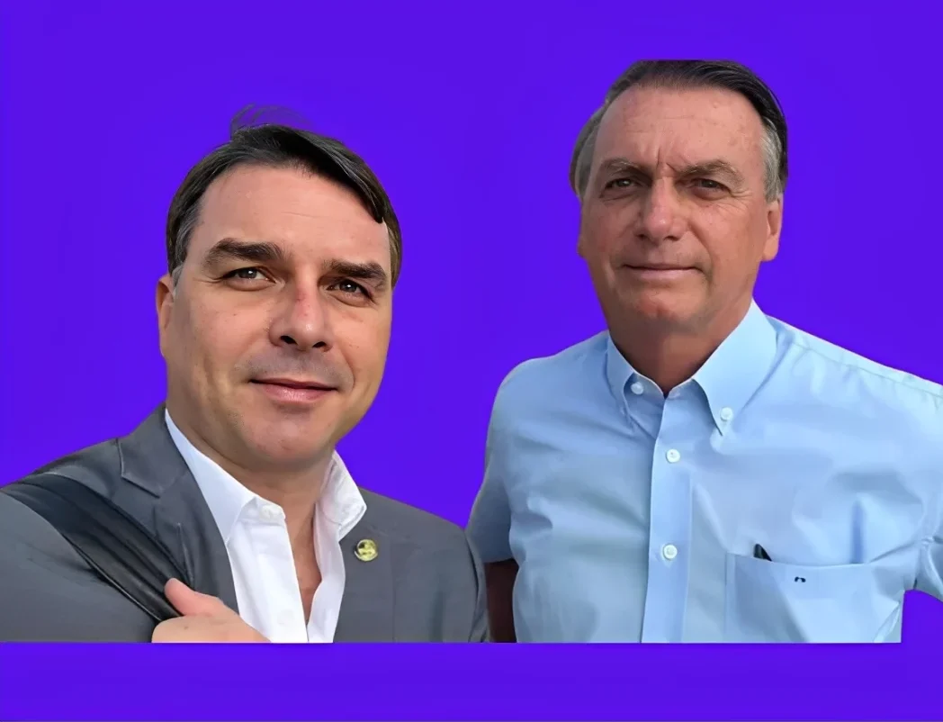 Flávio repete o pai e leva informações falsas sobre urnas a embaixadores