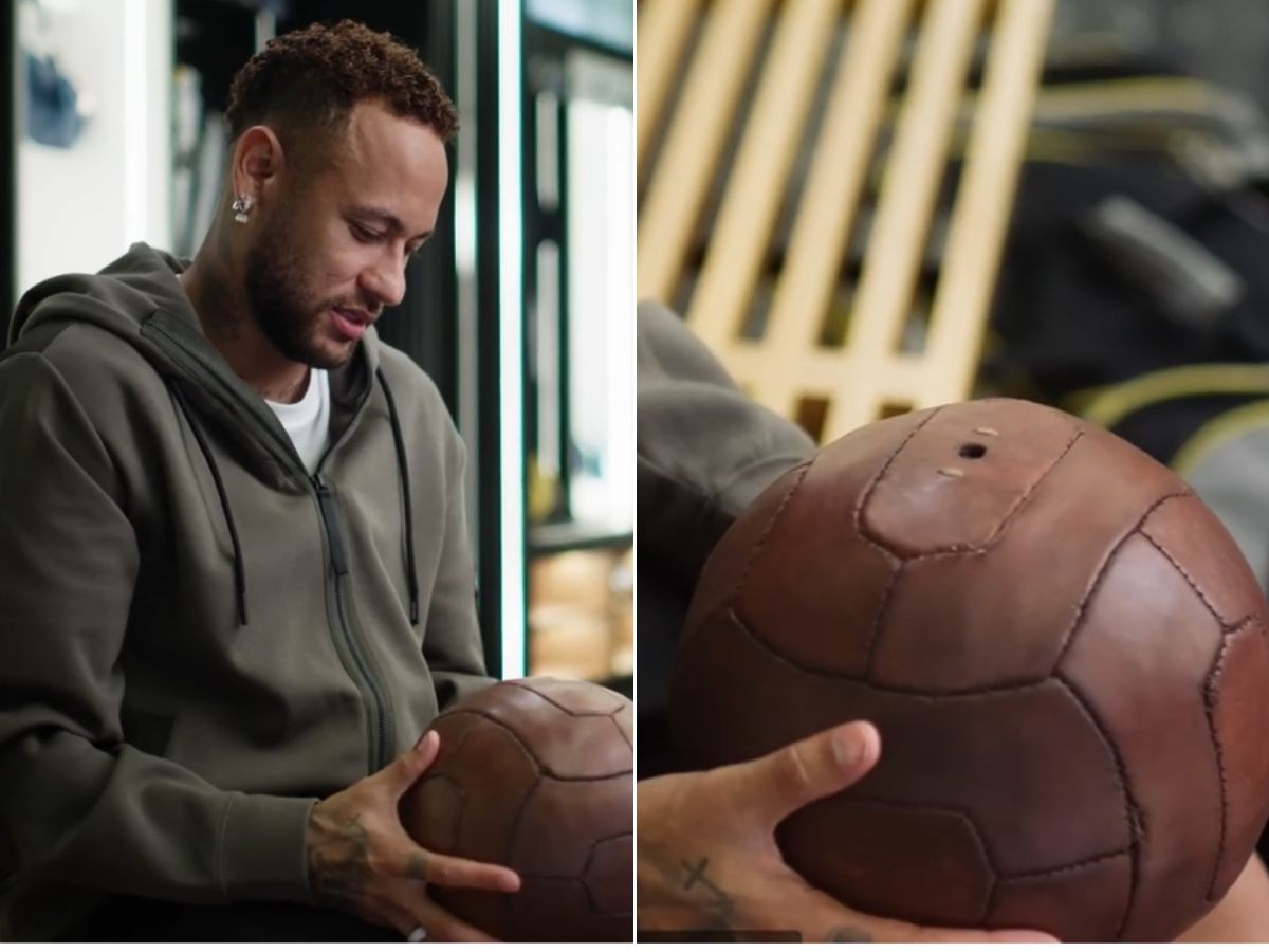 Gol do Pelé recriado por IA: Neymar comenta lance na Rua Javari