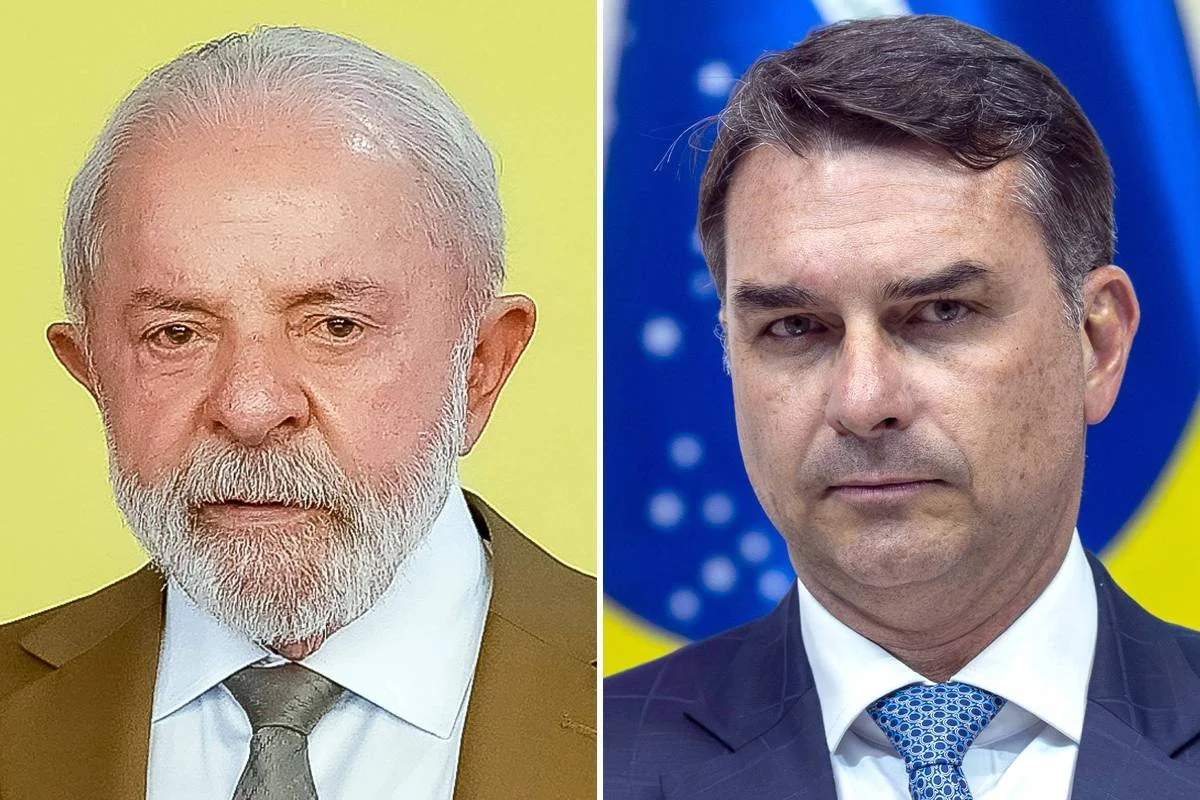 Lula tem 24% de eleitores à direita, e Flávio 19% à esquerda